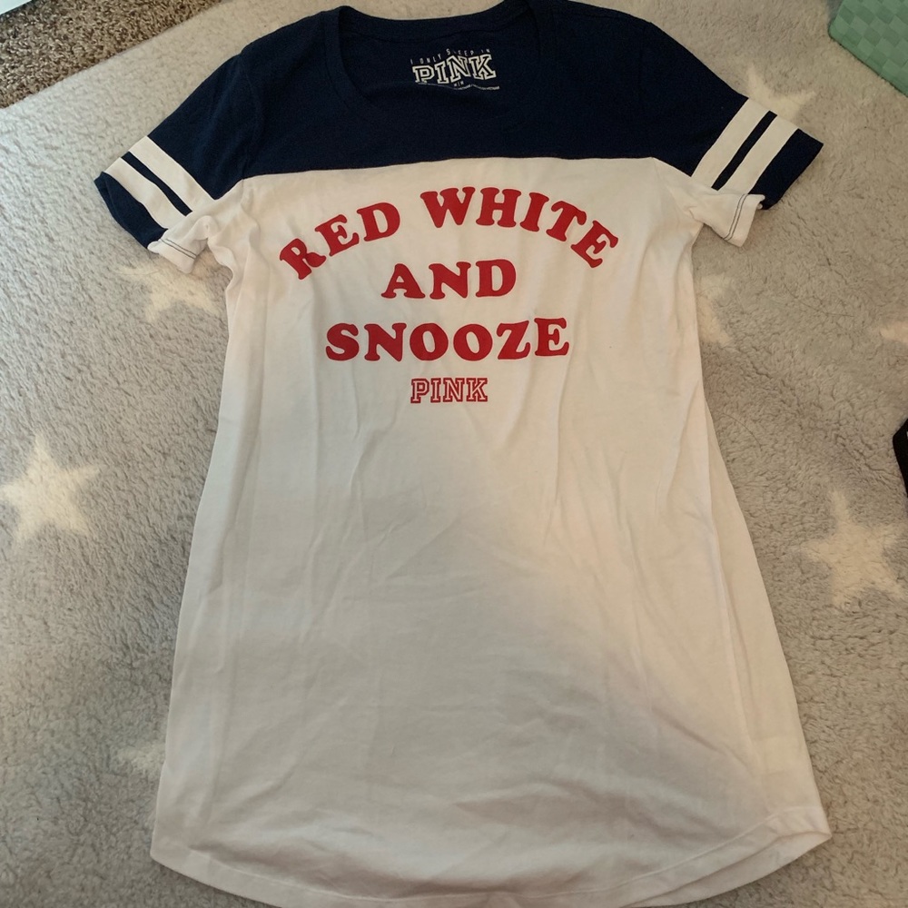 PINK crewneck sleepshirt